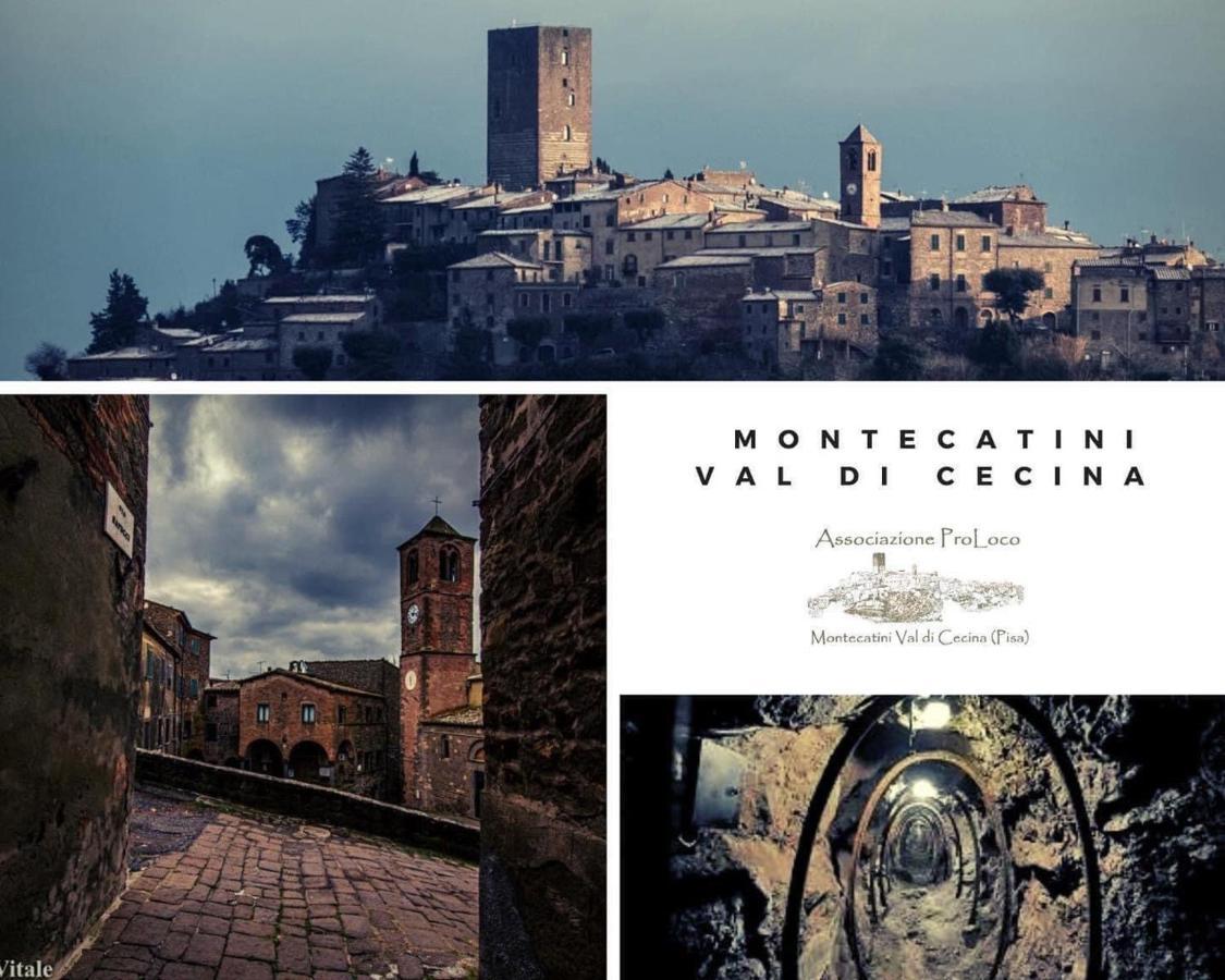 Ferienwohnung Casina Orione Montecatini Val di Cecina Exterior foto